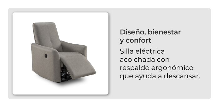 características-silla-reclinable-marca-el-dorado
