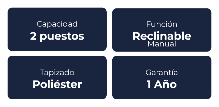 caracteristicas-silla-reclinable-manual-marca-colchones-el-dorado
